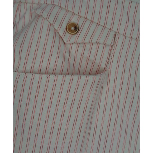 Anthropologie Essential Slim Strip Crop Pants Trousers Womens Size 10 - Picture 6 of 10